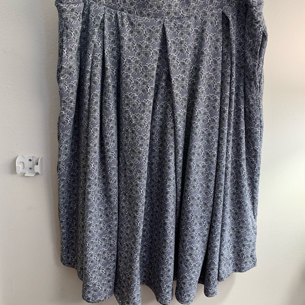 Lularoe Madison Skirt. Pleated skater skirt with pockets!